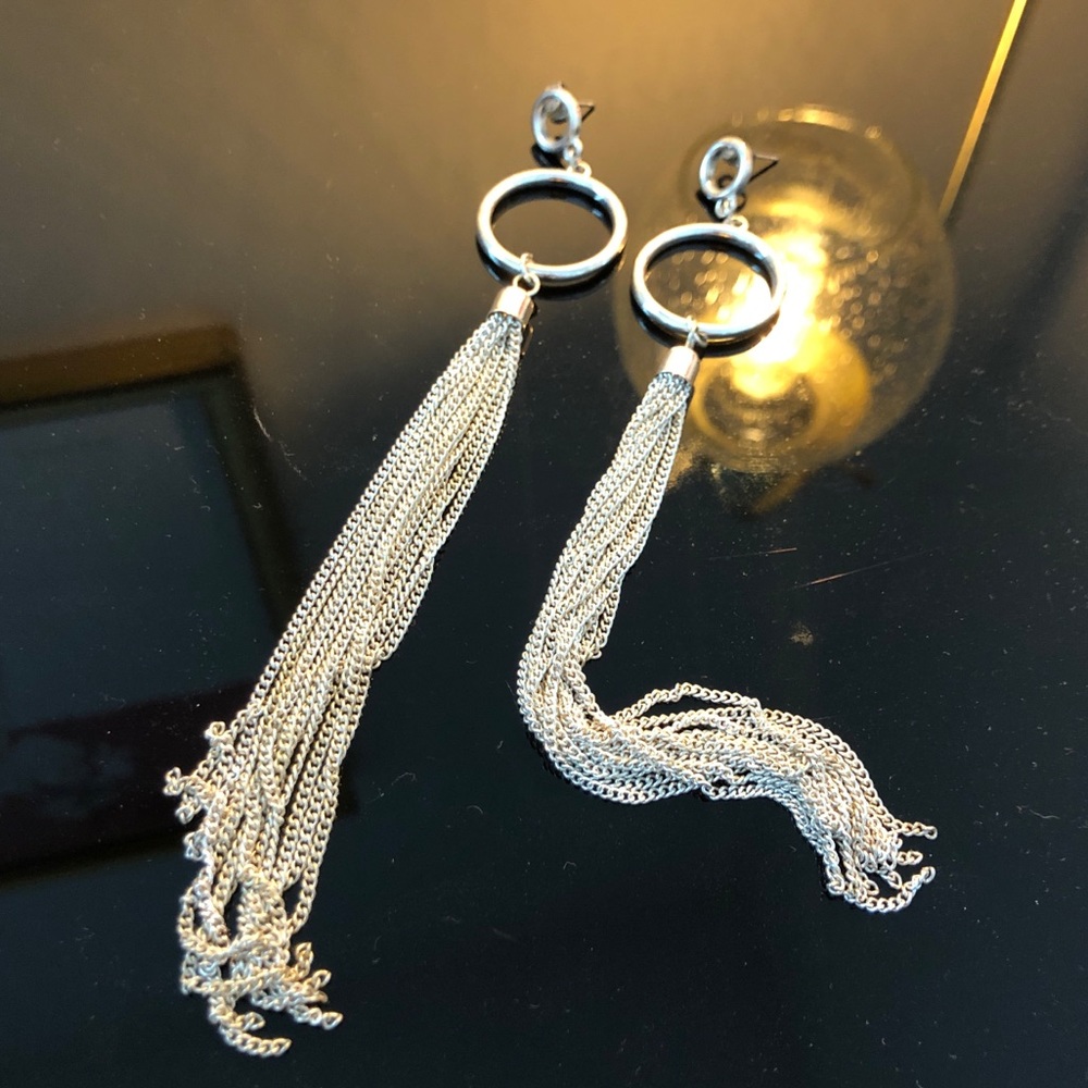 Francescas Tassel Drop Earrings